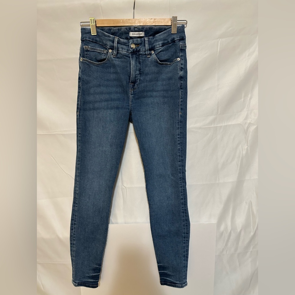 Good American | good petite skinny | Size 8/29 | Indigo Skinny Jeans